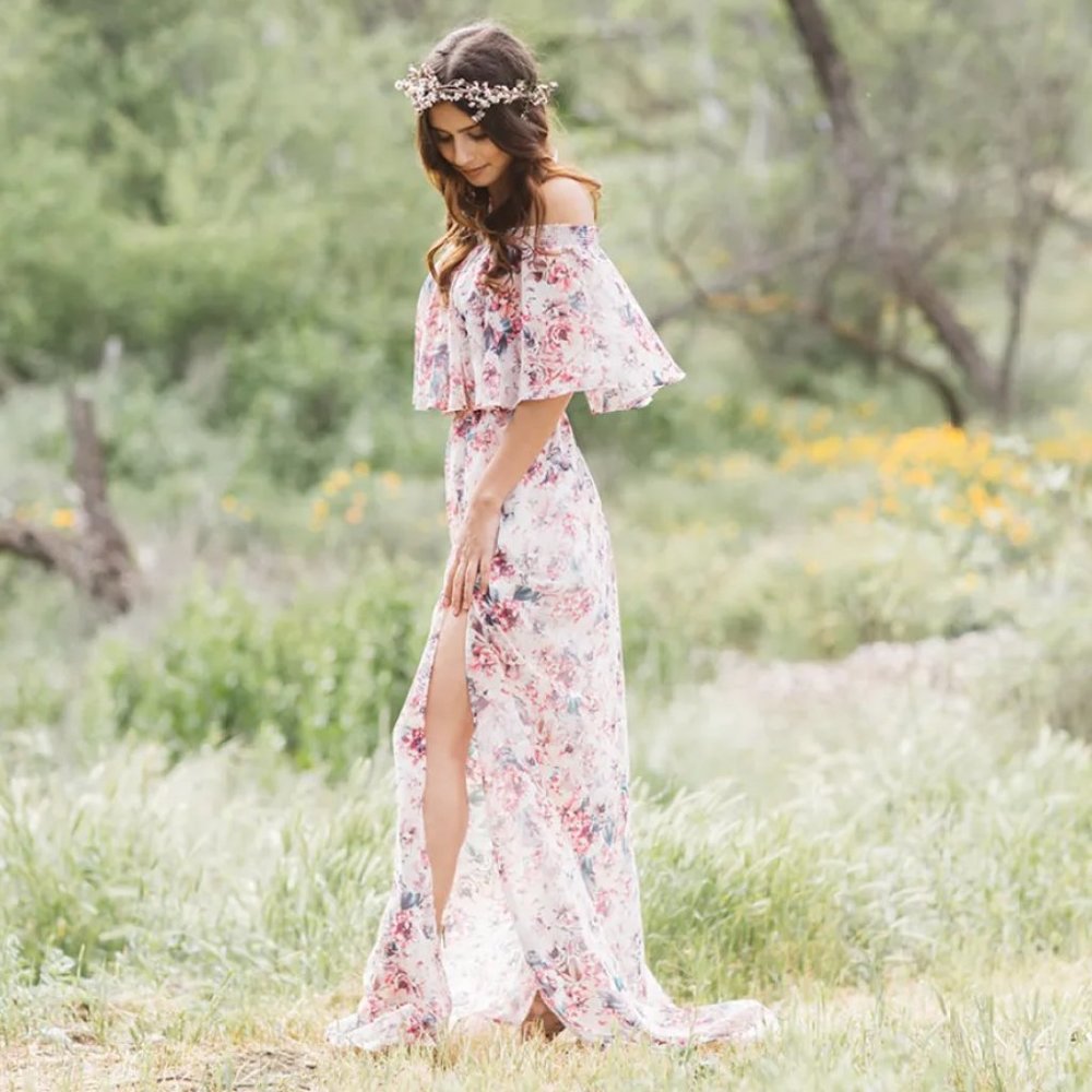 NWT Show Me Your MuMu x GWS Hacienda Maxi Dress